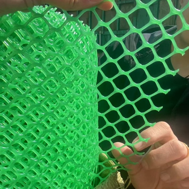 Mesh plastik Ram jaring slat 1.5x50 meter lubang 1.6cm / alas lantai kandang