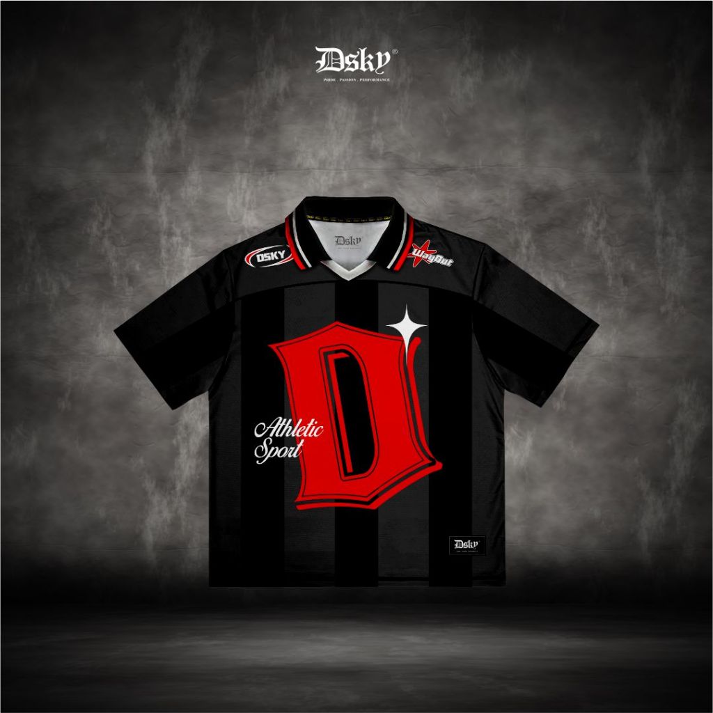 Jersey Streetwear Oversize Series Streetwear NFL Unisex Black D