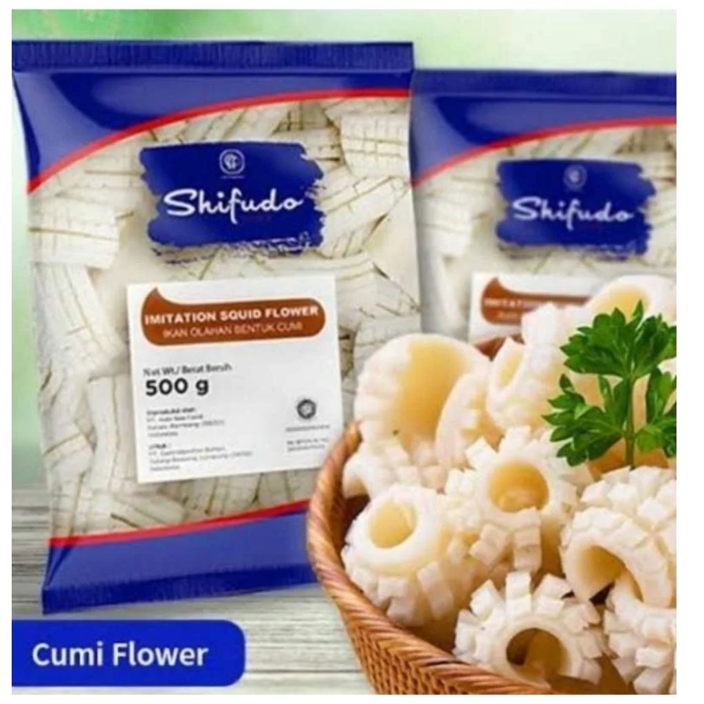 

Shifudo Kembang Cumi 500 gr Bogor Frozen