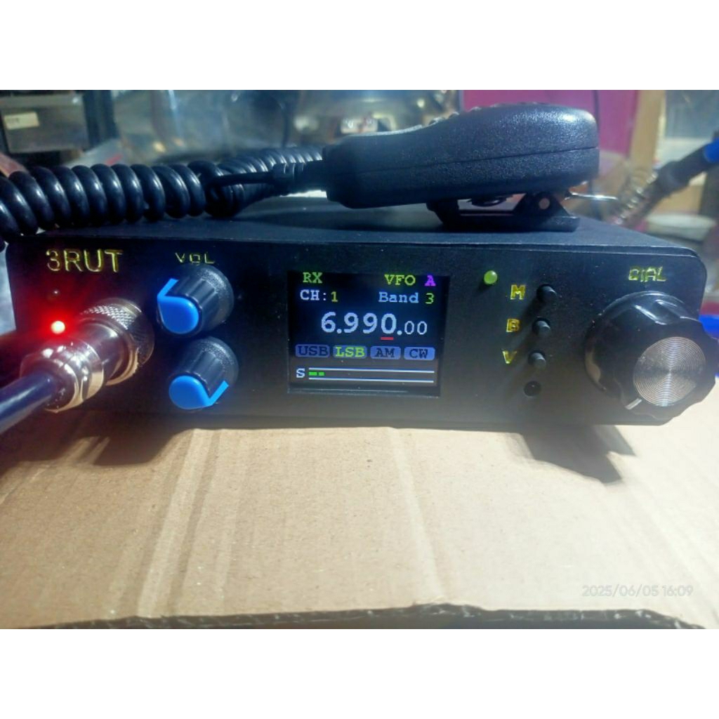 Radio Komunikasi HF 15-25W 3 Band, SSB HF transceiver radio