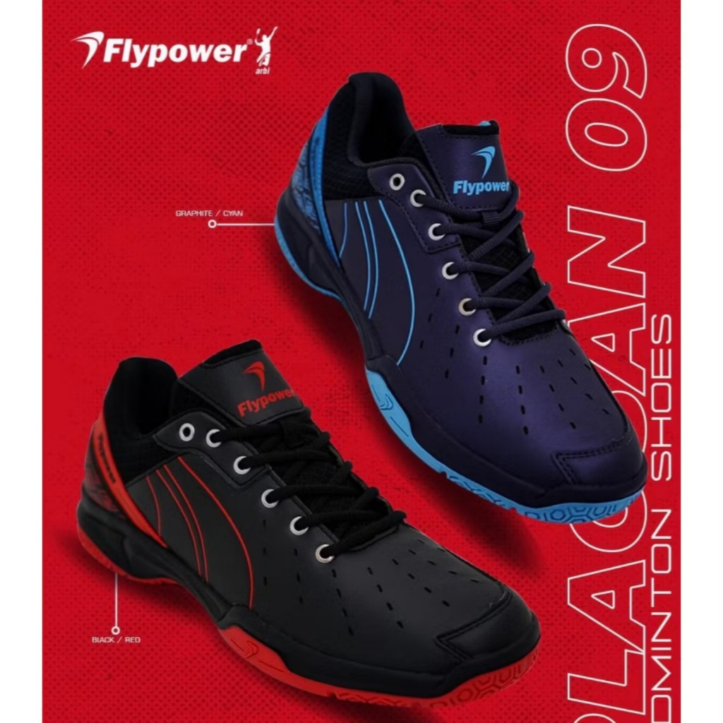 Sepatu Badminton ANAK Flypower Plaosan 9 Pawon 6 Kalasan 4 5 6 NEO JR Junior Original