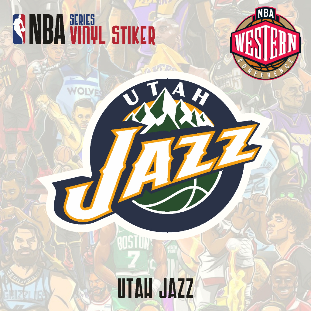 

Stiker Cutting NBA Utah Jazz ( Vinyl )