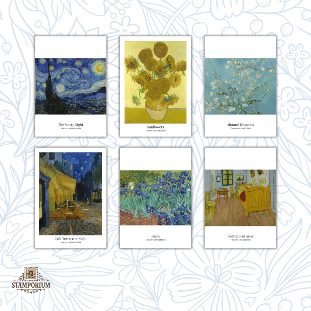 

STAMPORIUM | Kartu Pos / Postcard | Lukisan Vincent van Gogh #1