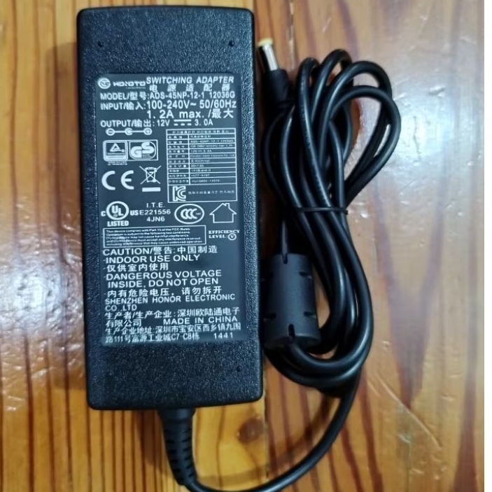 12V~3A Hoioto adaptor Original
