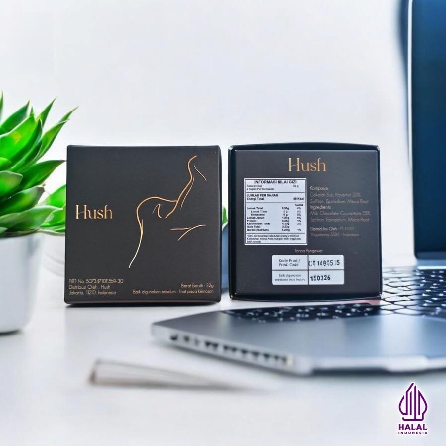 

Ready Stok HUSH Dark Coklat for couple 32 gram For Couple Original