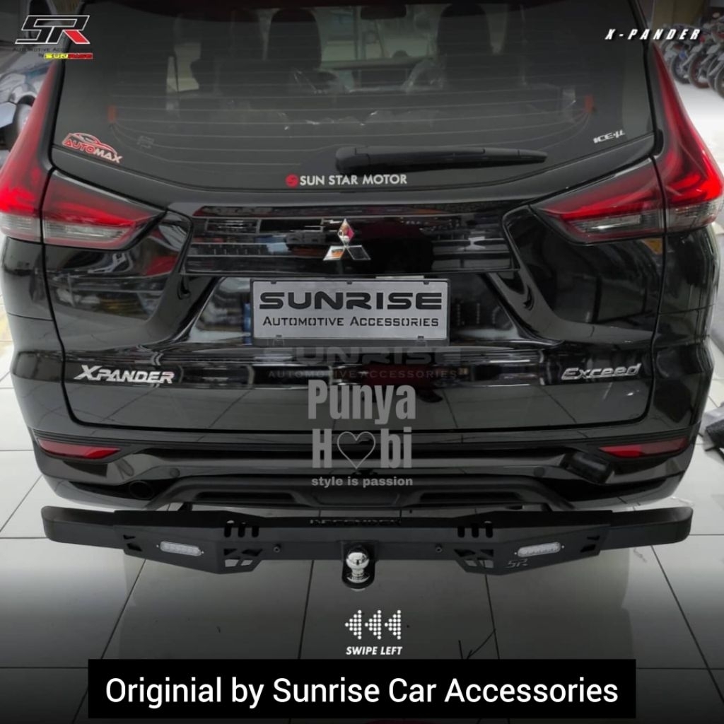 Car Towing Crossover Bumper Belakang Mitsubishi Xpander Cross Lgx Lsx Xpander Ultimate Exceed Xpande