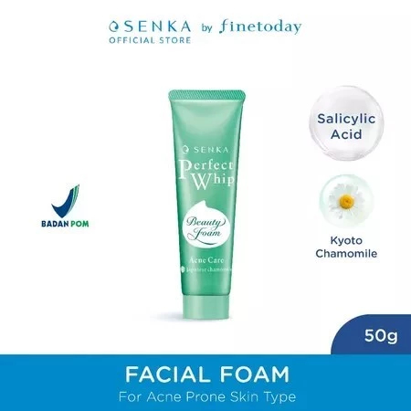 Senka Perfect Whip Acne Care Facial Wash 50 GR