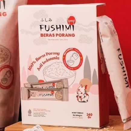

[BELI 3 BOX GRATIS 2 SACHET] FUSHIMI BERAS PORANG SACHET @40GR/PCS ISI 6 PCS 240GR SHIRATAKI PORANG
