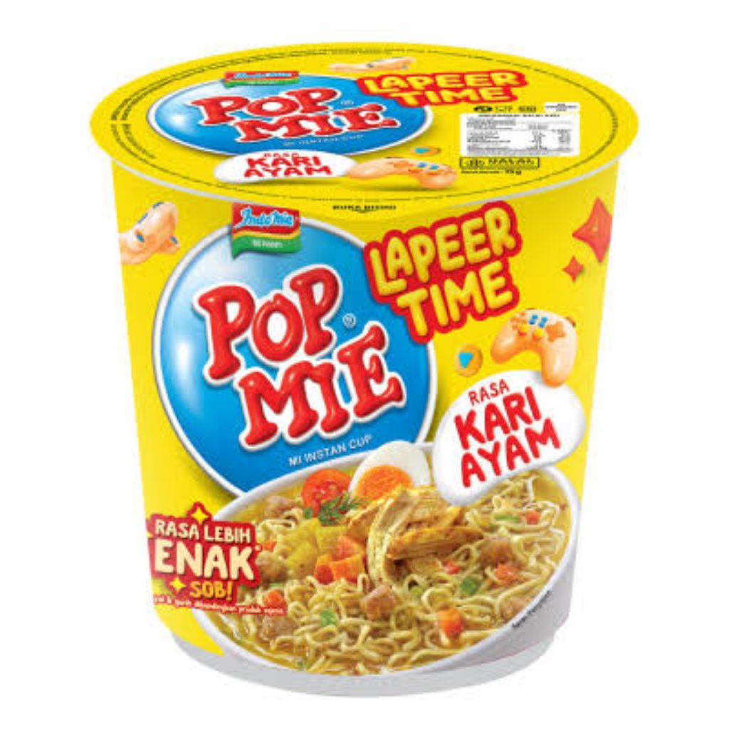 

Pop Mie Cup Rasa Kari Ayam