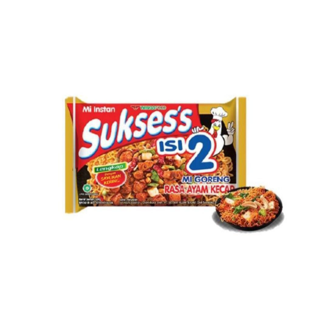 

Mie Suksess Isi 2 Ayam Kecap Mantul