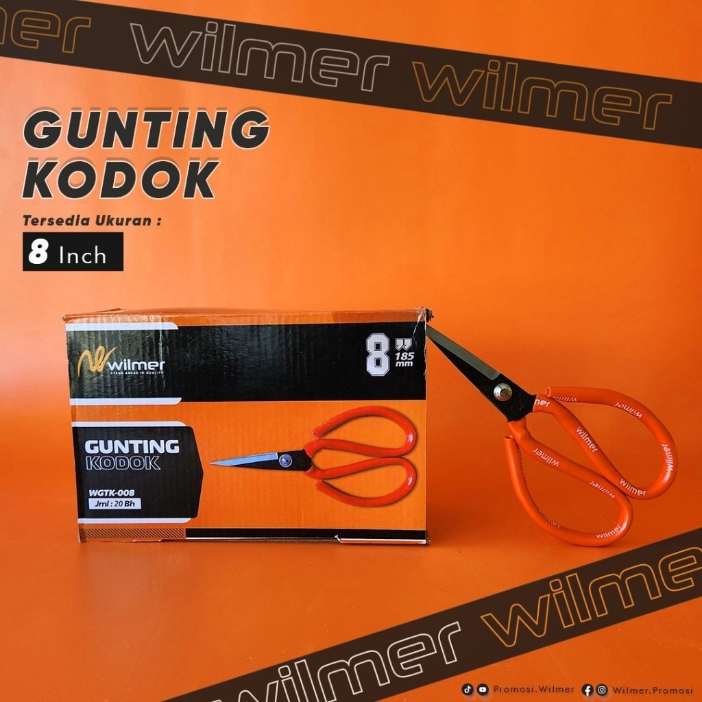 

Gunting kodok wilmer/Gunting kulit Wilmer/Gunting kain wilmer