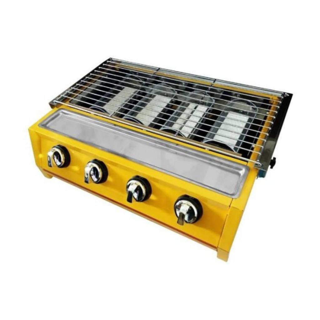 Kompor panggang sosis 4 tungku omicko/ Kompor gas pemanggang sosis omicko original