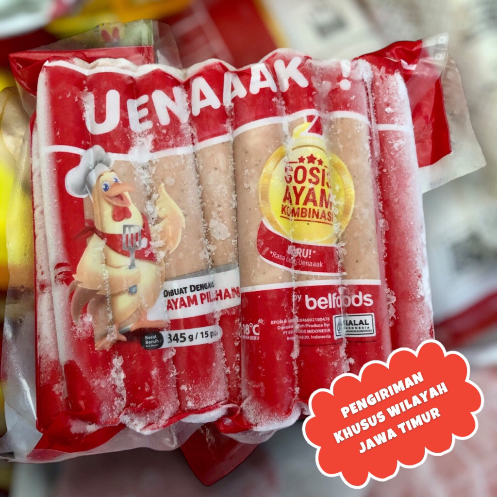 

Belfoods Uenaaak Sosis Ayam