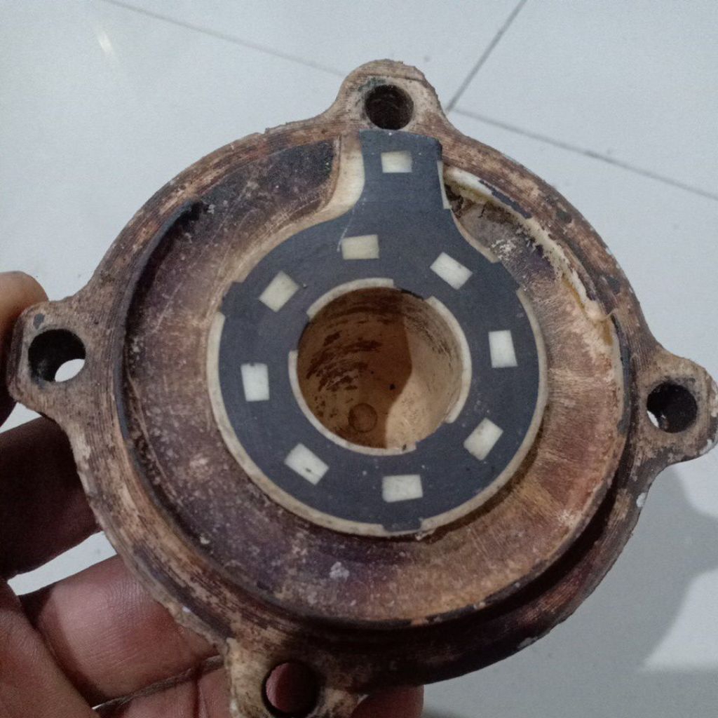 tutup kipas impeler bekas mesin pompa air shimizu