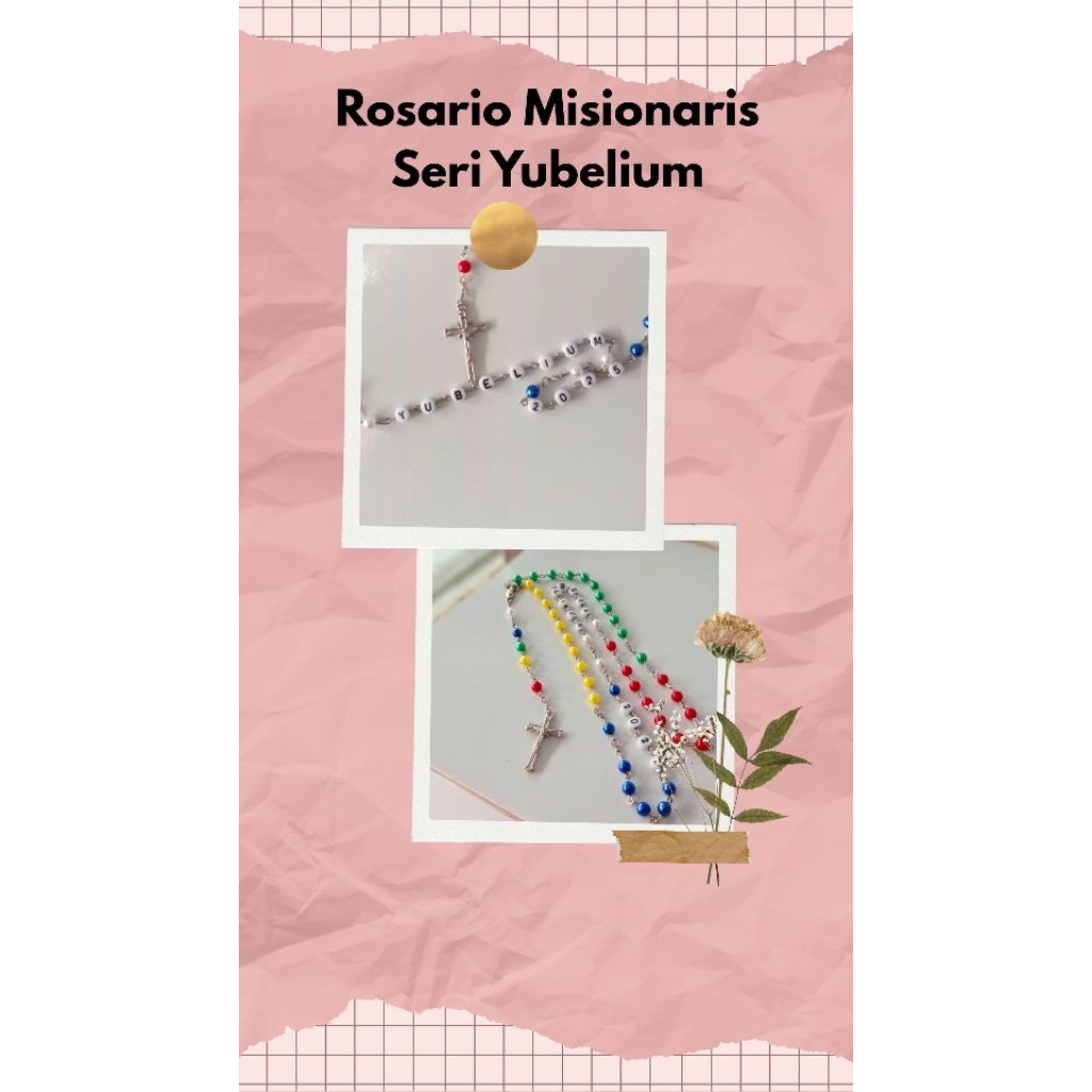 Rosario Misioner dengan Motif Yubelium 2025