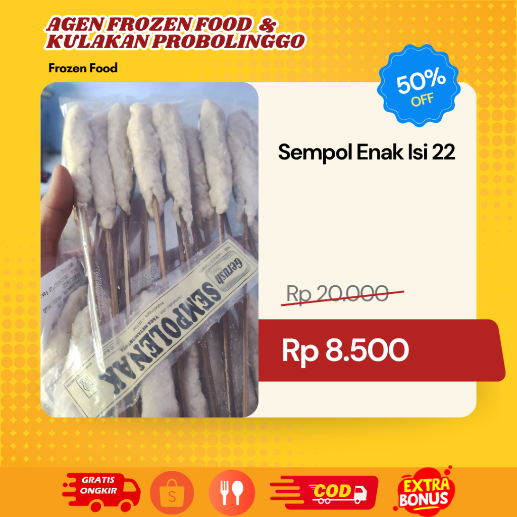 

sempol enak murah isi 22