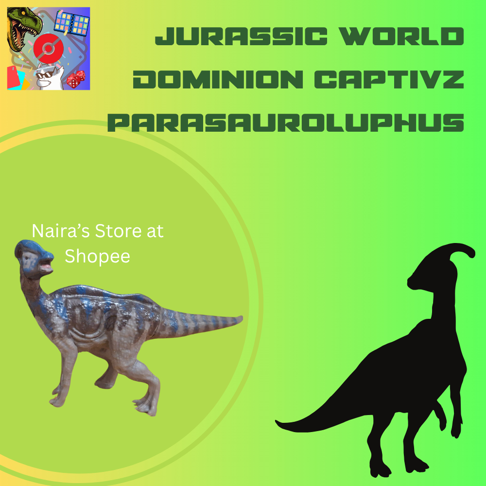 Jurassic World Dominion Captivz Parasaurolophus