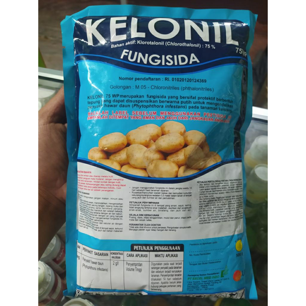 Fungisida KELONIL 75 WP 500 gr