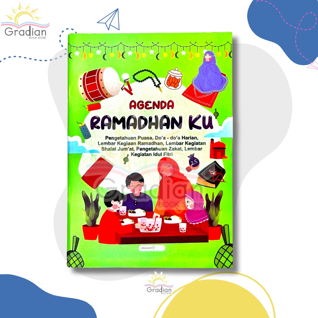 Buku Anak Agenda Ramadhan Ku - Kegiatan Bulan Ramadhan Lingkar Media