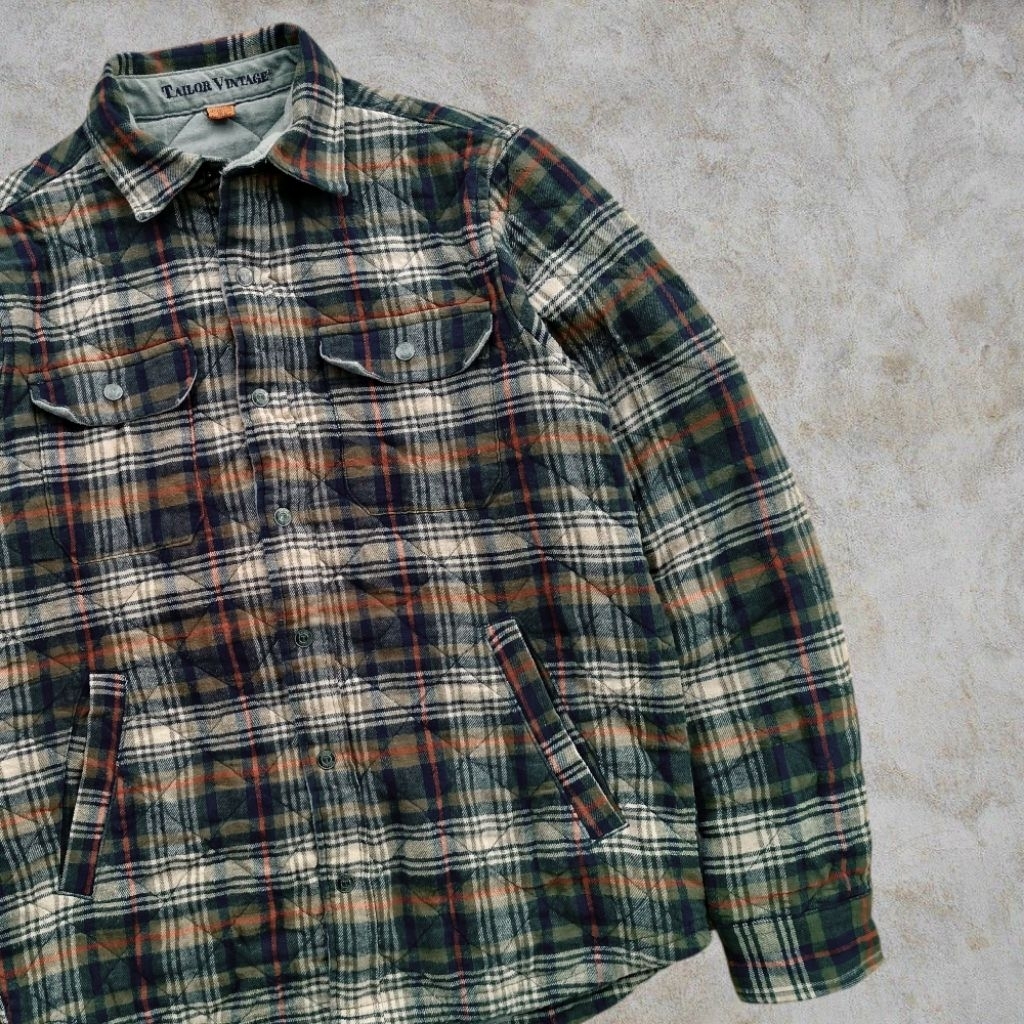 Flanel Jacket By Tailor Vintage