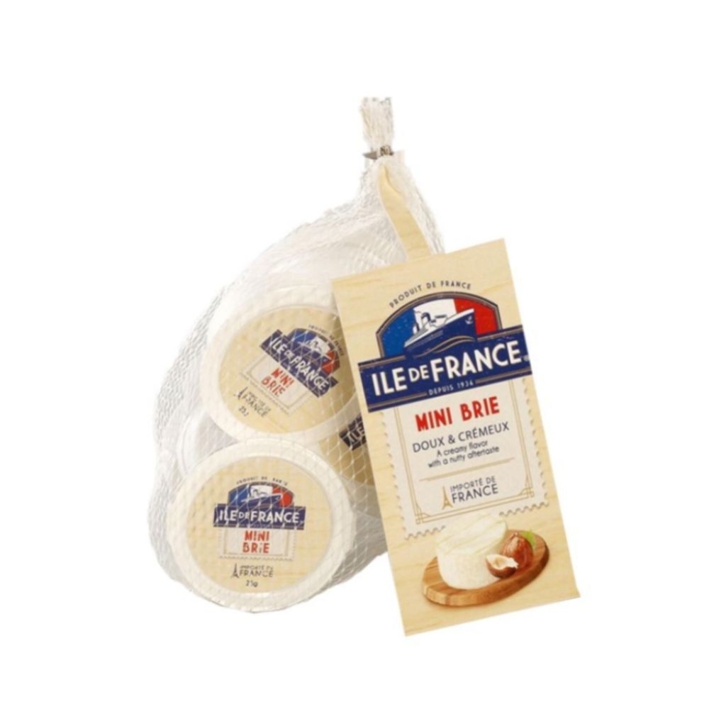 

ILe De France Mini Brie Cheese 5pcs x 25gr