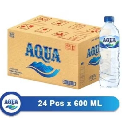 

AQUA Air Mineral 600ml x 24 botol