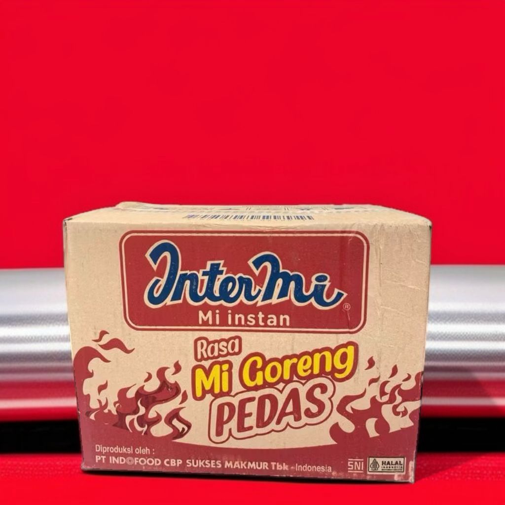 

Mie Intermi Goreng Dua varian rasa goreng dan goreng pedas