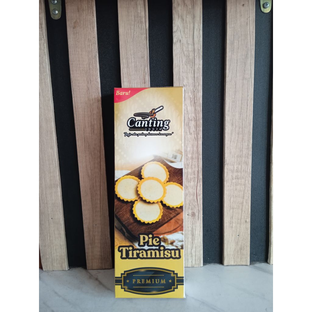 

Pie canting premium varian rasa tiramisu