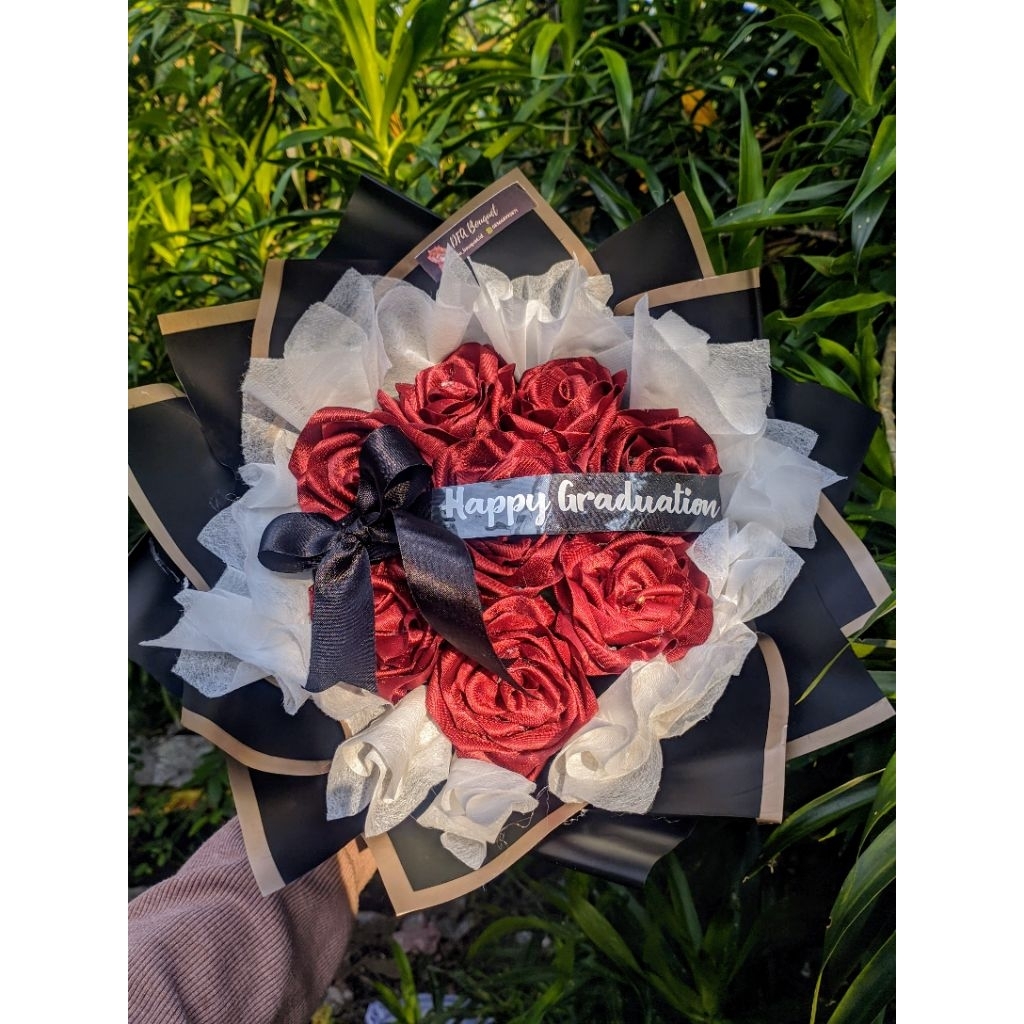 

BUKET PITA SATIN [HANDMADE] MURAH