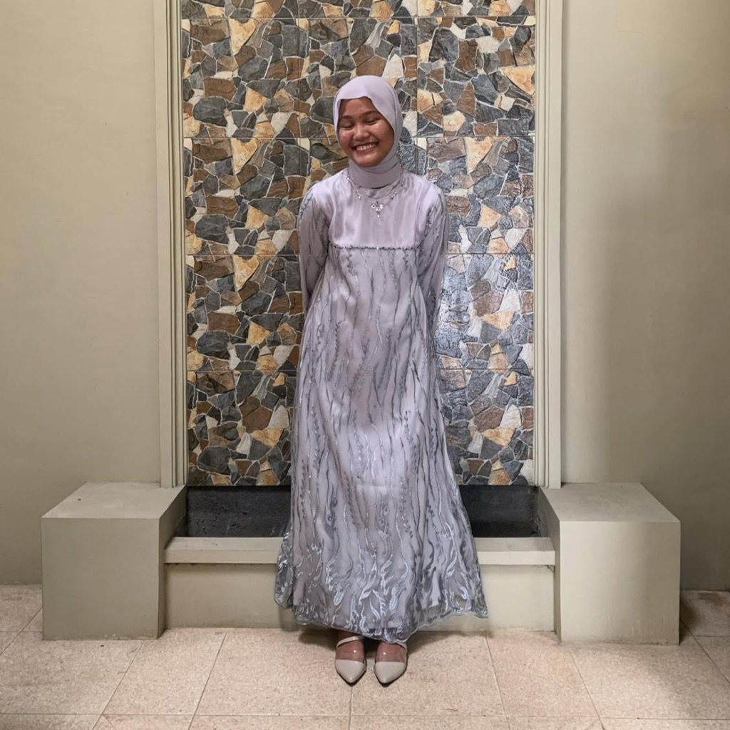 Salur Dress by @melbas.fashion - Dress Kondangan - Dress Wanita - Dress Muslimah - Dress Modern - Dr