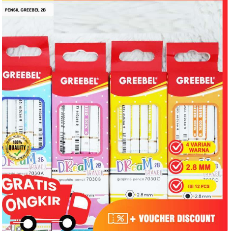 

GREEBEL PENCIL 2B 7030 DREAM