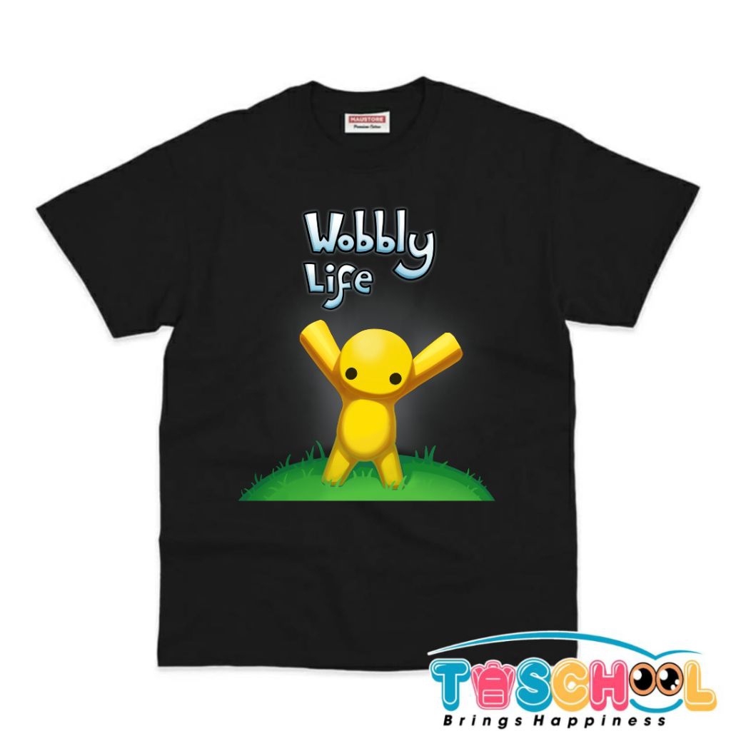 BAJU ANAK KAOS ANAK WOBBLY LIFE