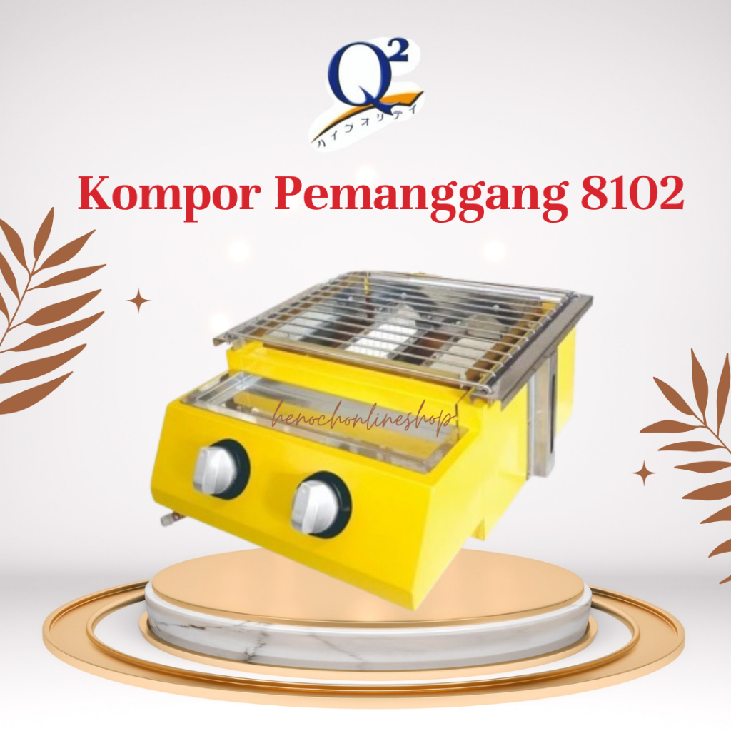 ALAT PEMANGGANG SERBAGUNA 2 TUNGKU UNTUK BAKARAN SOSIS/GAS ROASTER COMPATIBLE 8102