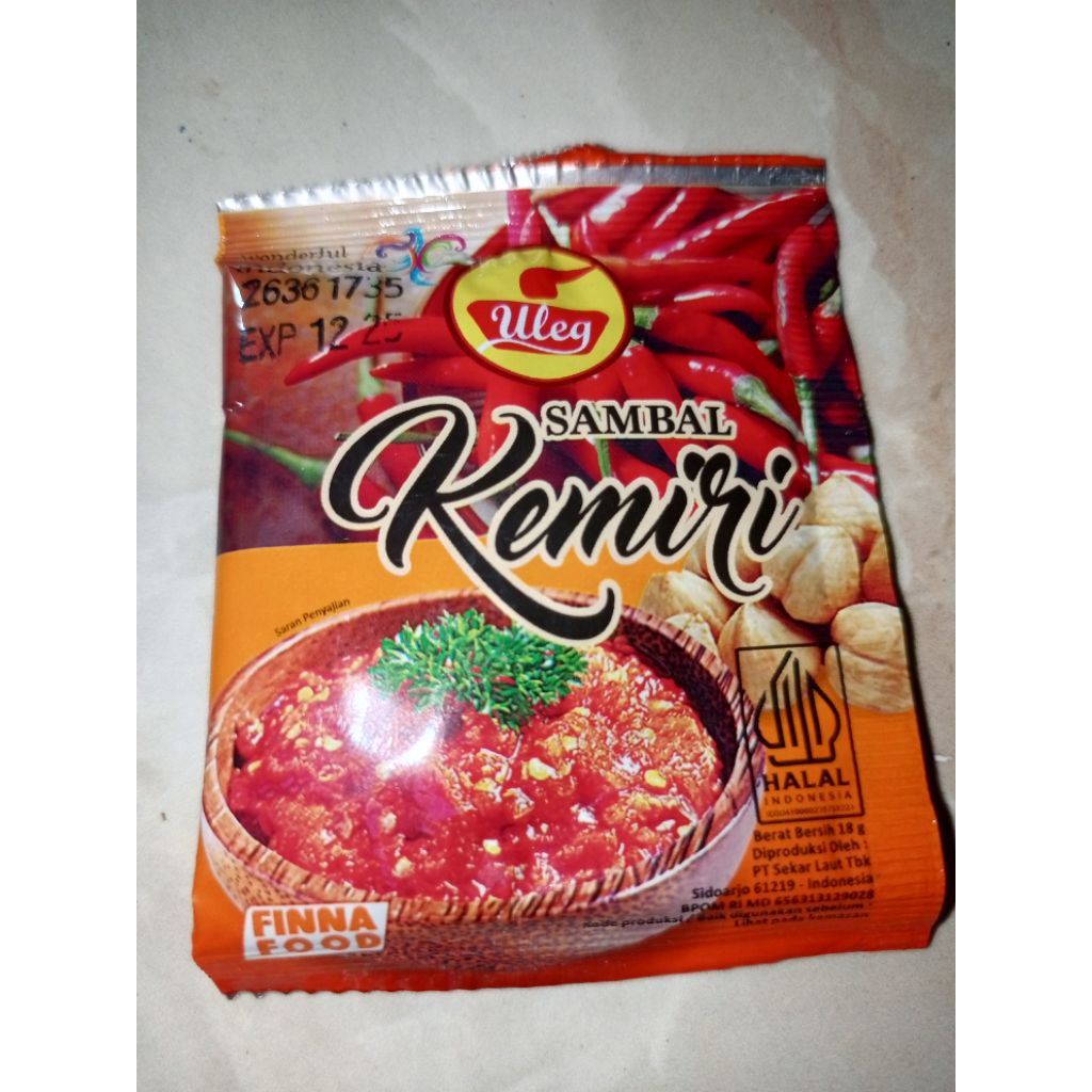

Finna Sambal Kemiri 1 pcs