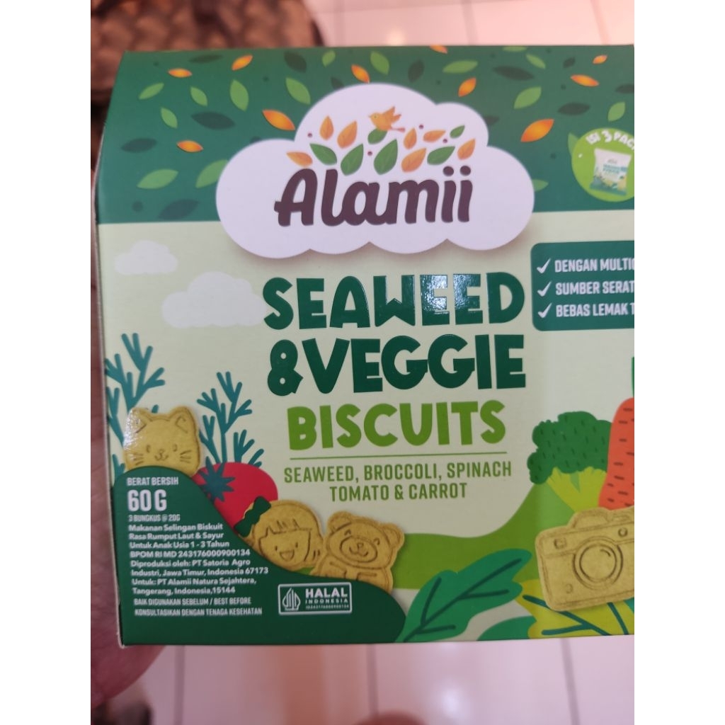 

alamii seaweed veggie 60 gr