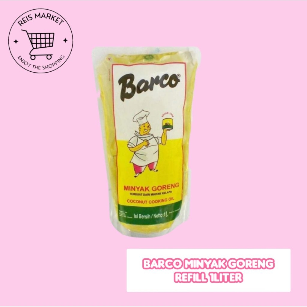

BARCO MINYAK GORENG REFILL 1 LITER/BEST SELLER/BARCO MINYAK GORENG REFILL 1 LITER MURAH MERIAH