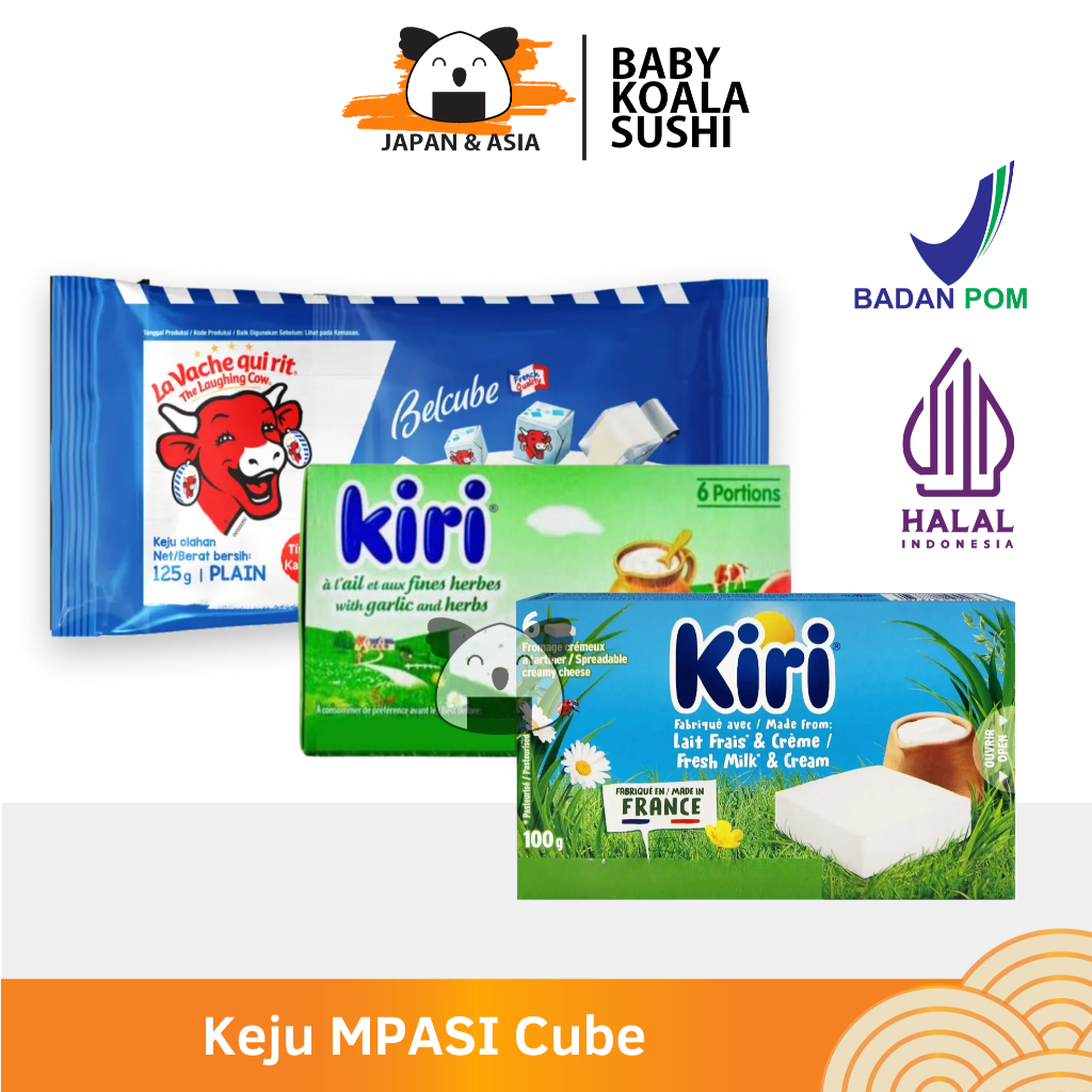 

KIRI Cheese Creamy Keju Oles 108g | Bisa untuk MPASI Bayi