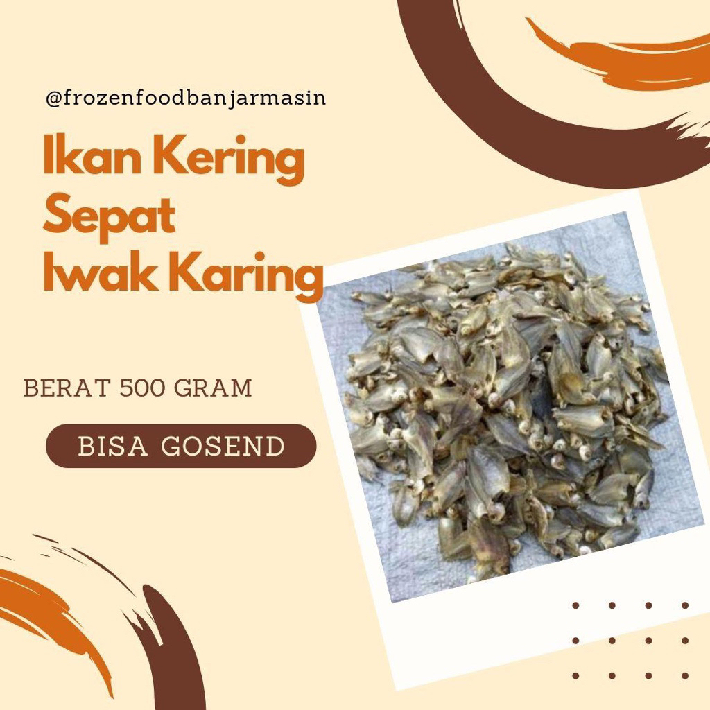 

Ikan Kering Sepat Iwak Karing Sapat