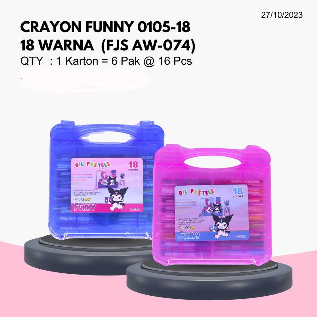 

CRAYON 18 WARNA FUNNY