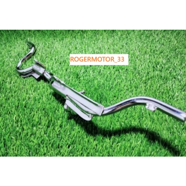 BESI BARSTEP PIJAKAN KAKI DEPAN F1ZR F1 FORCE 1 ZR CHROME KRUM KILAT