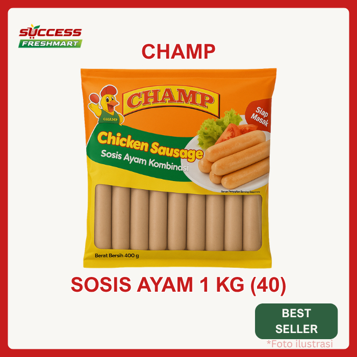 

Champ Sosis Ayam isi 40
