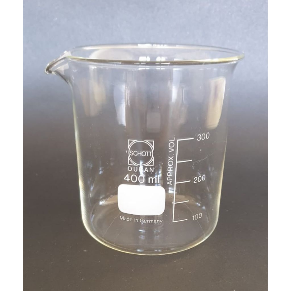 Beaker Glass Low Form Schott Duran 400ml