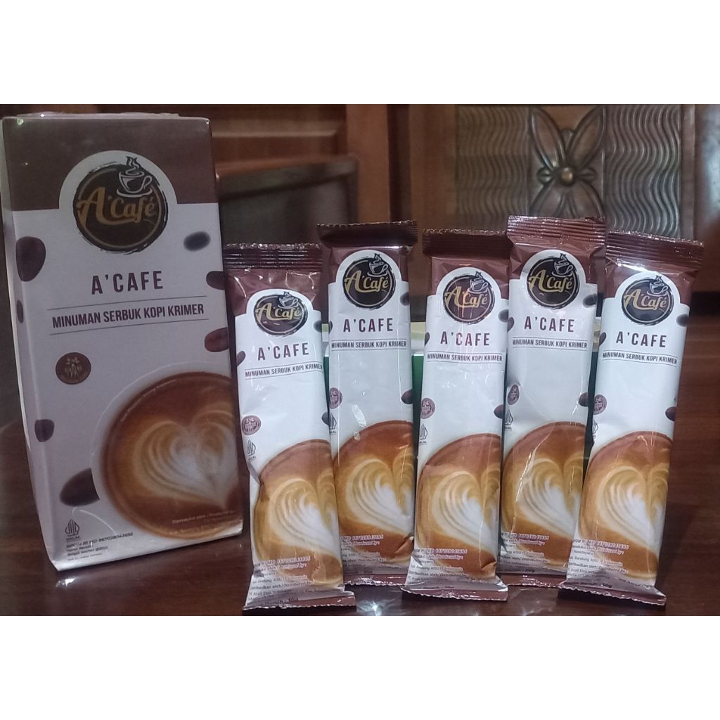 

Kopi pintar A'cafe dari Avail per saset