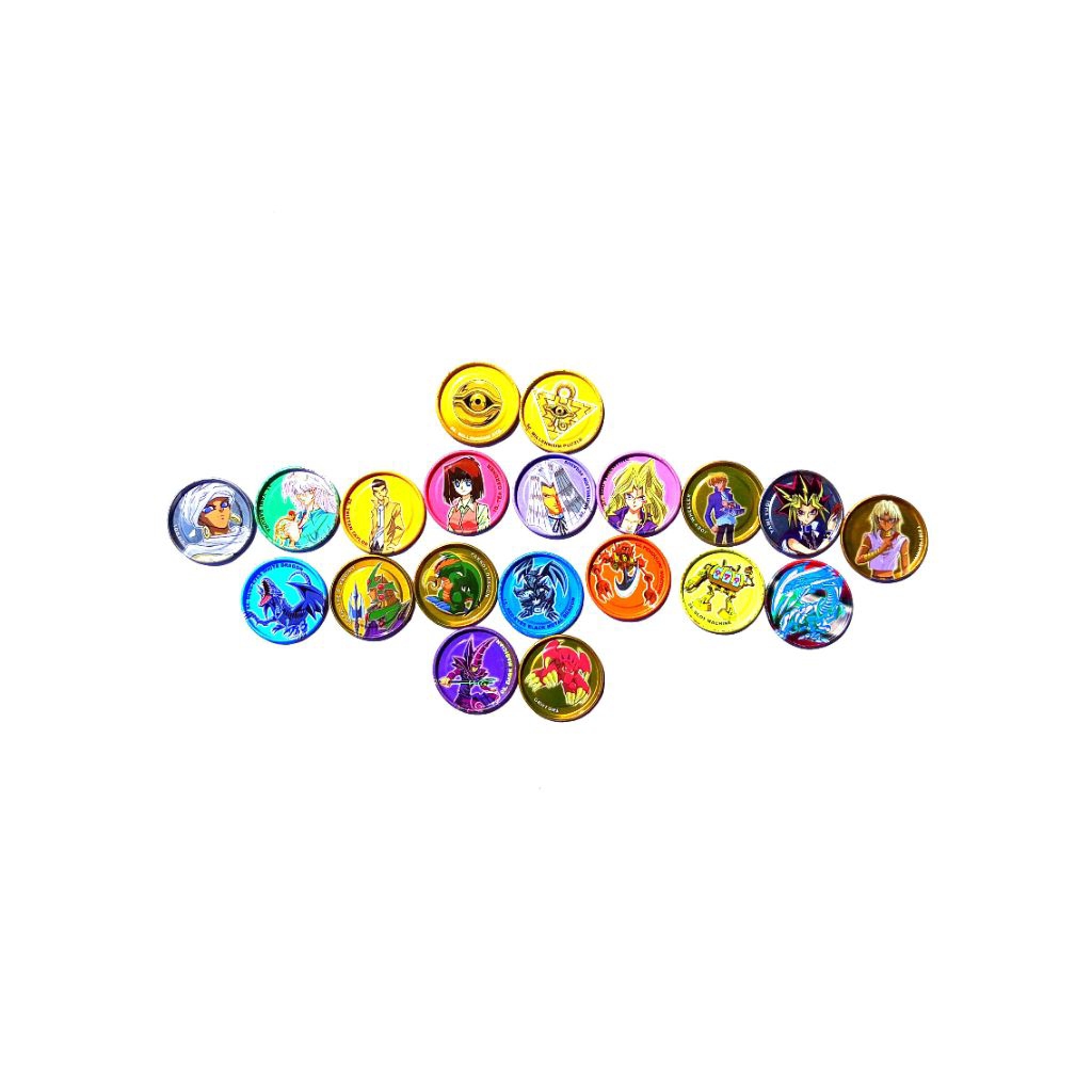 metalik tazos YuGiOh