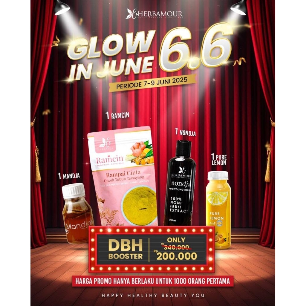 

BUNDLING DBH SEHAT , Pure Lemon Madu Mandja Nondja dan Ramcin. Menyehatkan Badan