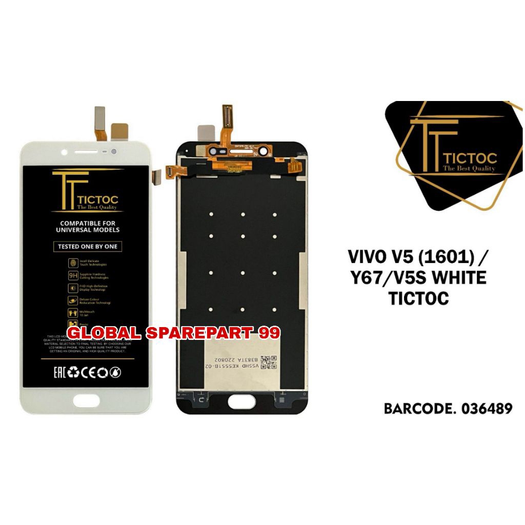LCD VIVO V5 1601 / VIVO Y67 / VIVO V5S TICTOC