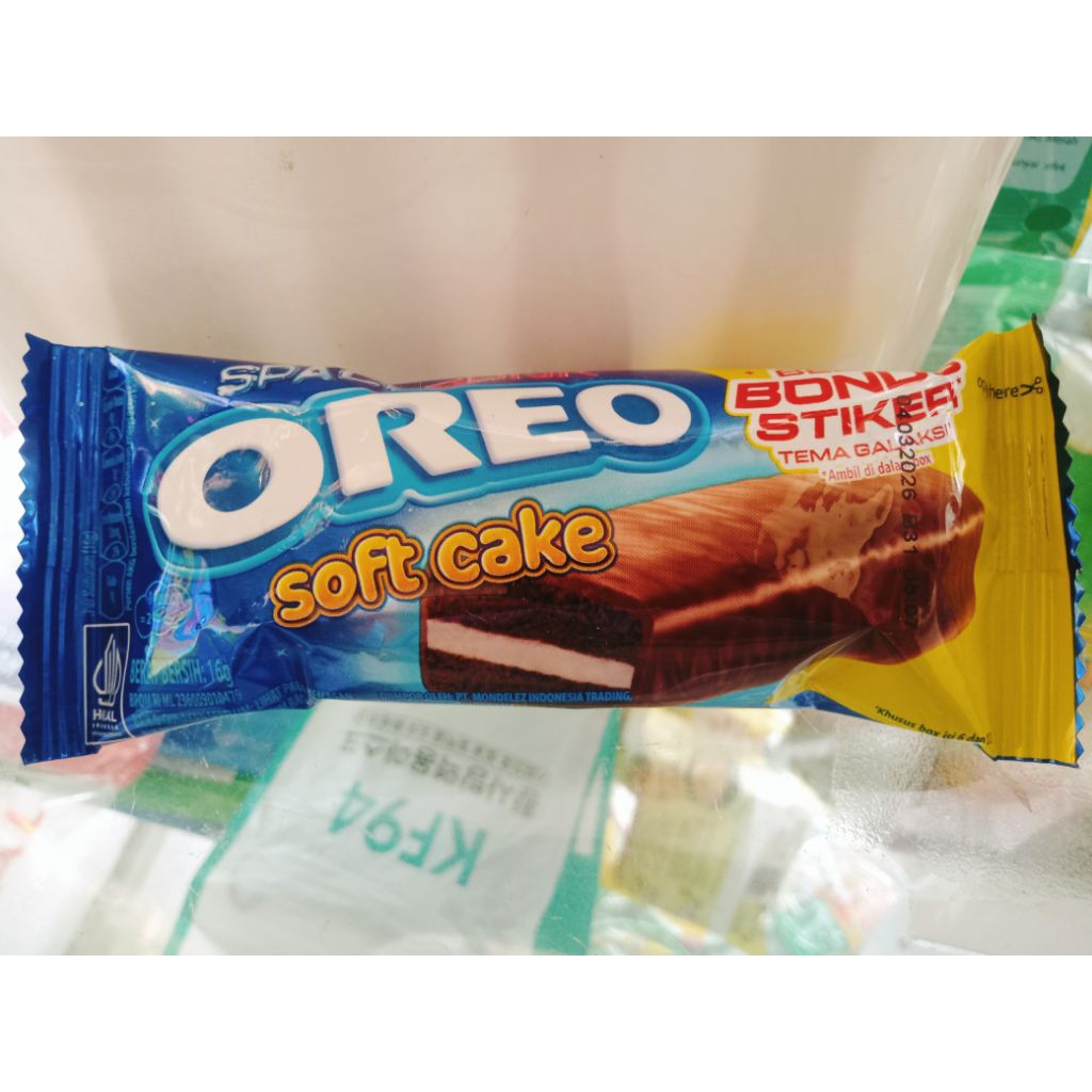 

Oreo soft cake bolu coklat 16gr