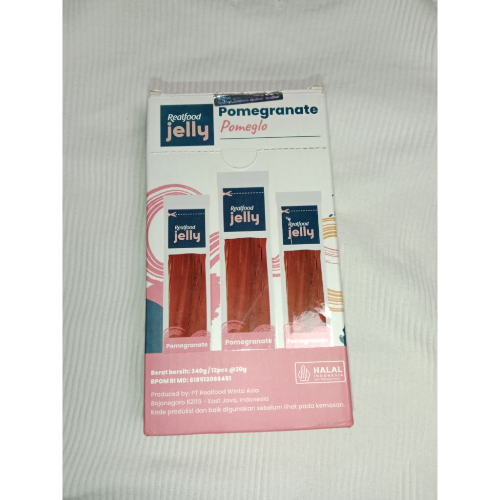 

REALFOOD JELLY POMEGRANATE EXP2026