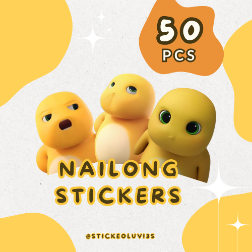 

Sticker Nailong Dino Kuning Lucu Berbagai Ekspresi isi 50 Pcs | Cocok Ditempel di Hp, Laptop, dll