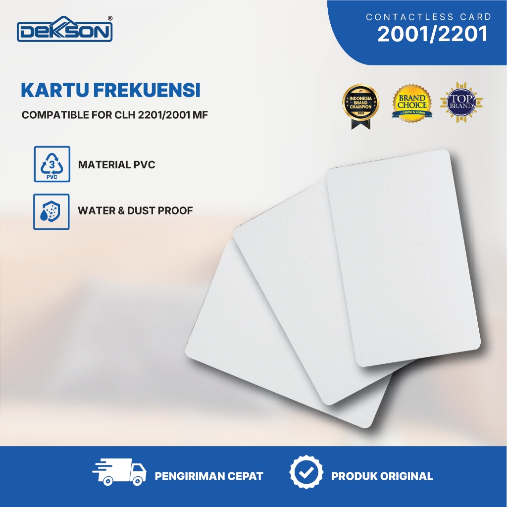 DEKKSON Access Contactless Card Akses Hotel Contactless Card 2201/2001 MF